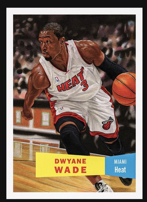 #ad 2025 26 TOPPS NBA LIVING SET Card # 14 Dwayne Wade Miami Heat PRESALE $5.47