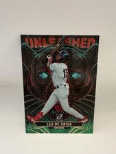 LEO DE VRIES 2025 Donruss UNLEASHED GREEN LASER #4 Padres