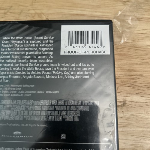 Olympus Has Fallen / White House Down New DVD 2013 Adrenaline-NEW Authentic US - Picture 3 of 7