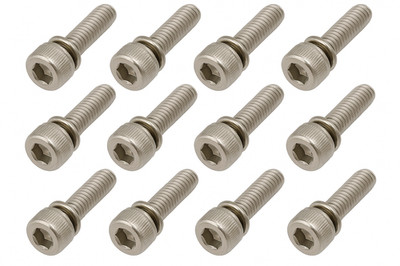Mikuni Keihin Carburetor Carb Float Bowl Screws M4 12MM Hex Stainless 12 Count