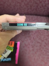 Casino Kid w/Manual (Nintendo Entertainment System, 1989) NES Clean Label