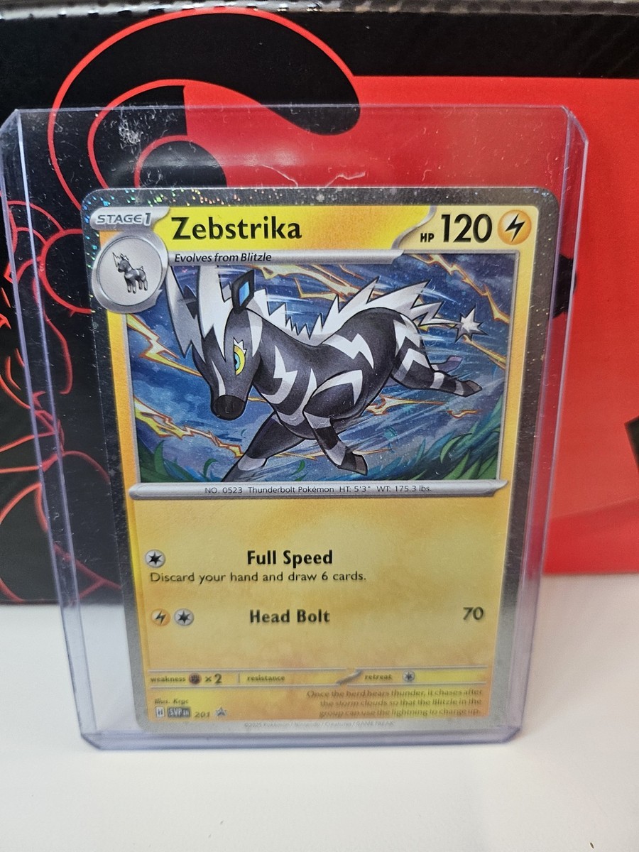Zebstrika SVP201 - Black Star Promo - Destined Rivals