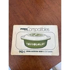 New in Box Vintage Pyrex Spring Blossom #943 Casserole Dish Sealed Box – 1.5 Qt