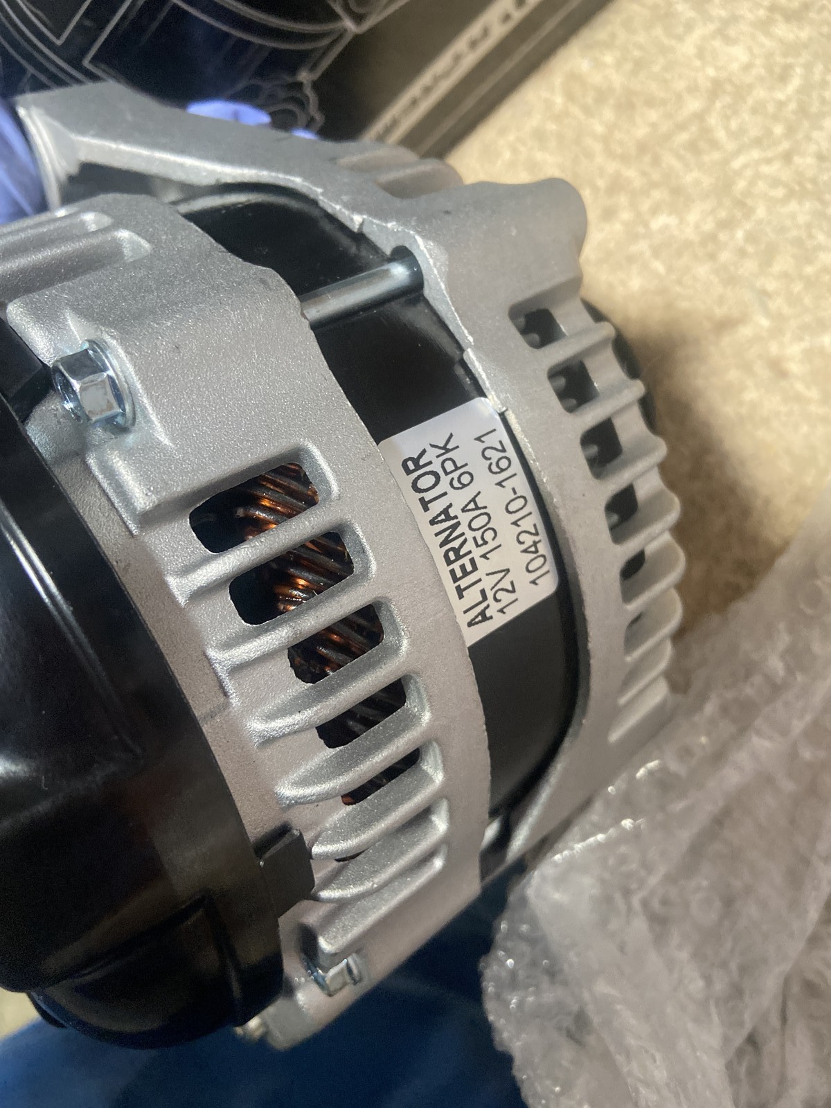 Maserati Quattroporte 2004-2011 Alternator P/N 104210