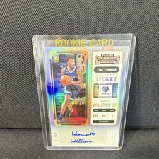 Panini 2022-23 Contenders Vince Williams Jr. Rookie Finals Ticket Auto /49 Mint