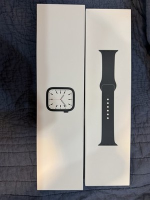Apple Watch Series 7 45mm Aluminum Midnight Case Unlocked
