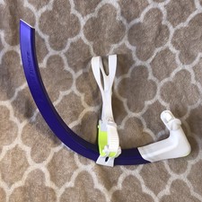 Aqua Sphere Neon/ Blue Focus Swim Snorkel Frontal Diving-FREE SHIPPING-