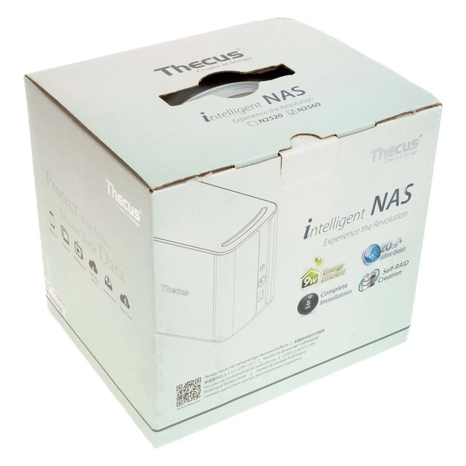 Nas Thecus N2560 0Gb Intel Atom Ce5335 1.6Ghz 2Gb Ddr3 - Image 3 of 3