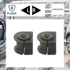 2x ORIGINAL® Moog Lagerbuchse, Stabilisator Hinten, Links, Rechts für Ford