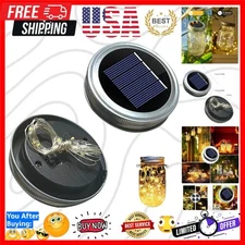 Solar Watering Can Lantern Replacement - 90 LED Lights with Detachable Connector