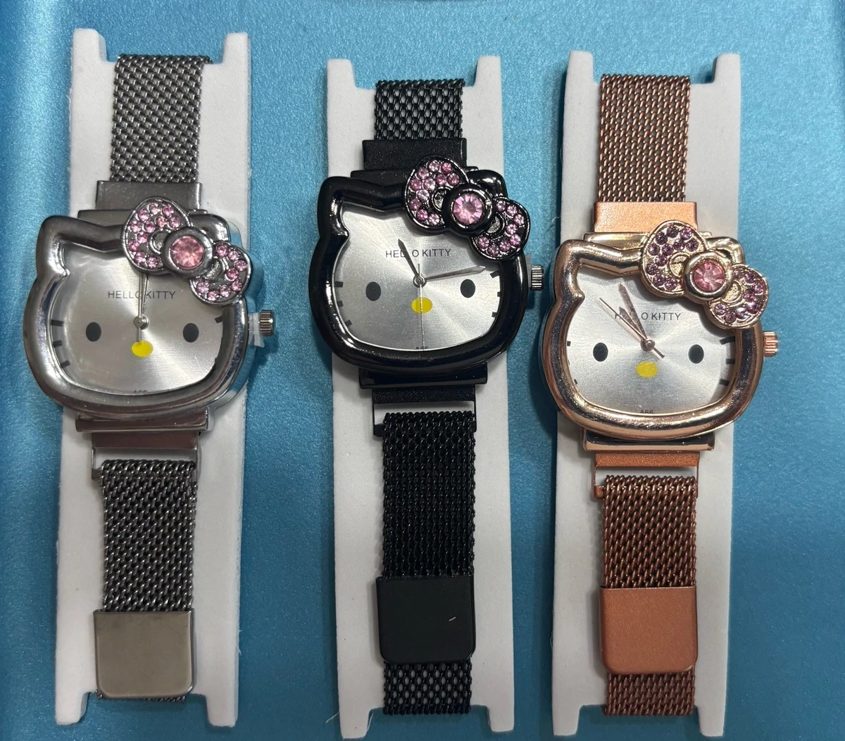 Lot Of Ten Women\'s Watches For Parts / Need Batteries Fossil Hello Kitty Mickey Sanrio Hello Kitty & Friends iTime Unisex Child Smart Watch  main image 2