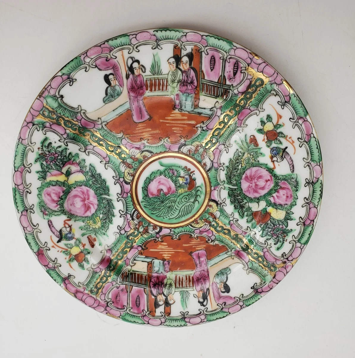 70年 ヴィンテージ 中国廣彩 プレート ポット 鍋 ソース ローズメダリオン Rose Medallion for sale | eBay