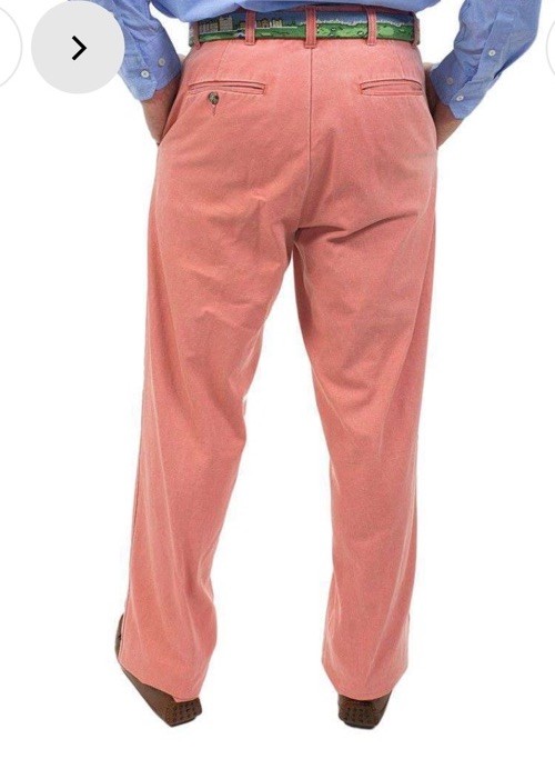 Murray's Toggery Shop Pants Sz 42 Mens Nantucket Reds Collection 100% Cotton