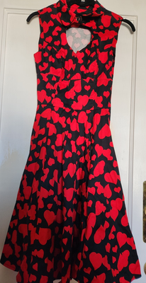 fitted lace wedding dress Hearts & Roses Rosewood Romance 50's Swing Dress Red main image 1