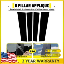 4X Car Pillar Post Trim Decorative Cover For 2007-2021 Toyota Tundra Accessories