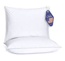 Down Alternative Pillows Standard/Queen Size Set of 2 - Queen U.S. Standard 