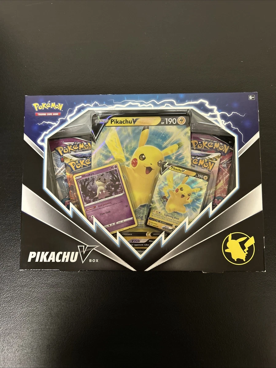 2022 Pokémon Pikachu TCG Collectible Card Game Sealed Boxes for