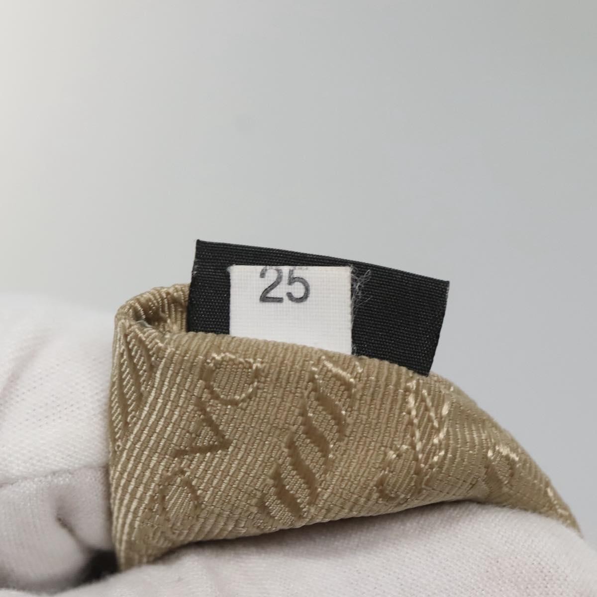 Prada Embossed Logo Convertible Open Tote Vitello Daino Brown Leather Tote Bag thumbnail 6