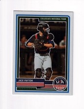 2023 Panini USA BASEBALL Stars & Stripes JACK PAYTON