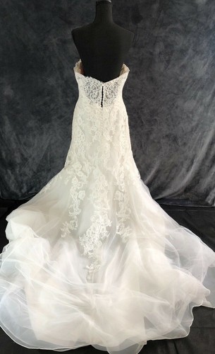 BRIDAL VINTAGE , WEDDING DRESS BY BERKETEX SIZE 12 14 16 NEW RRP £1349 - Picture 3 of 5