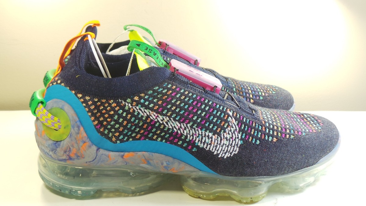 NIKE 2020 AIR VAPORMAX FK CJ6740 400 FLYKNIT MULTI COLOR 9 SAFARI