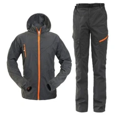 S-4XL Set Hoodie Jacket Hiking Pants Outdoor Hiking Winter Wear For Men / Women