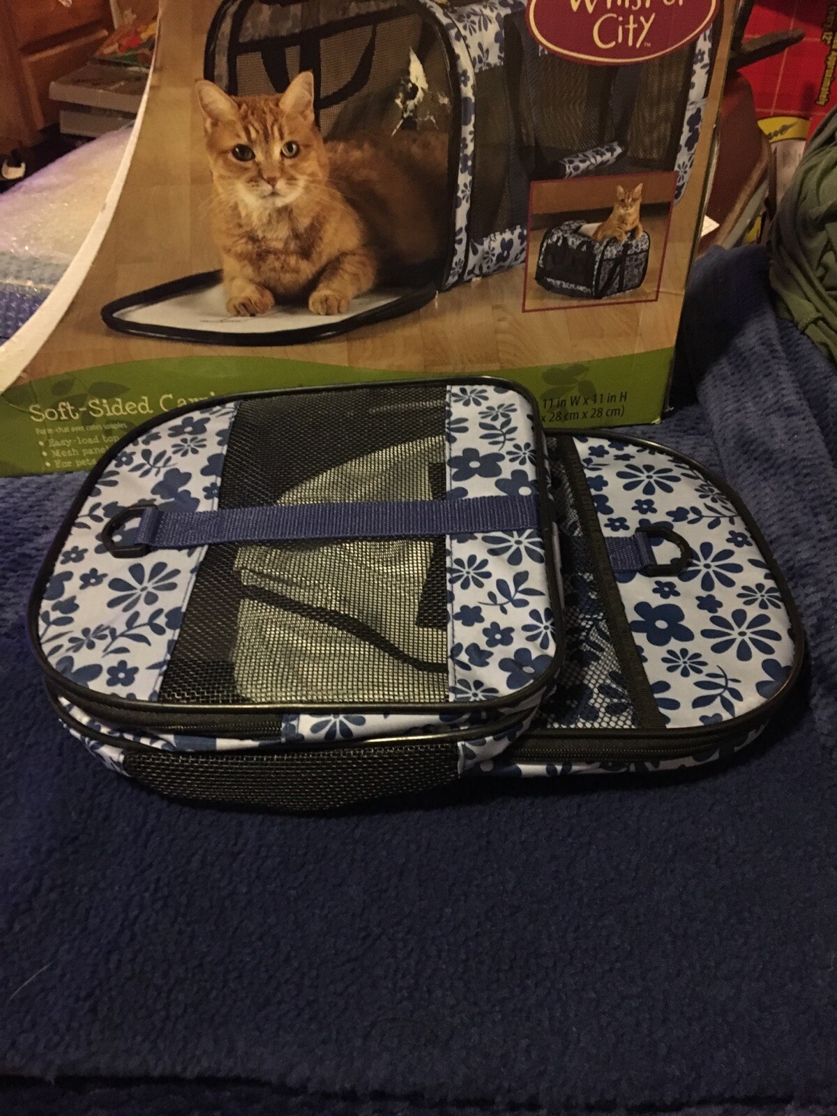 whisker city soft sided carrier