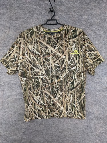 Mossy Oak T-Shirt Mens 3X Beige Green 