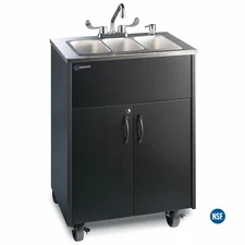 Ozark River Portable Sinks® Premier S3 Portable Hand Sink -Black 