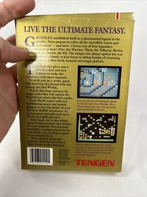 Nintendo NES Gauntlet Tengen CIB w/Manual tested working