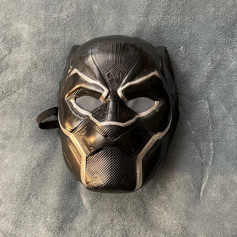 Disfraz de Pantera Negra Rubíes Niño Talla Mediana o Grande Guerra Civil Mono/Máscara Solo Foto 2 de 4