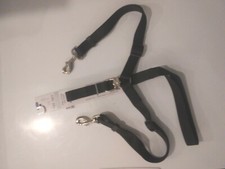 Petmate Take Two Adjustable Leash For Medium to Large Dogs Black New