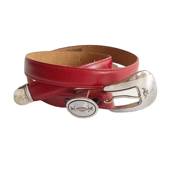 Justin Boots Leather Solid Belts for Women