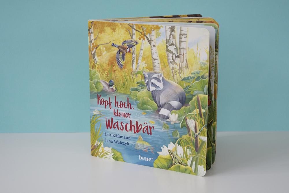 Thumbnail - Kopf Hoch, Kleiner Waschbär - Ein Bilderbuch Für Kinder Ab 2 Jahren