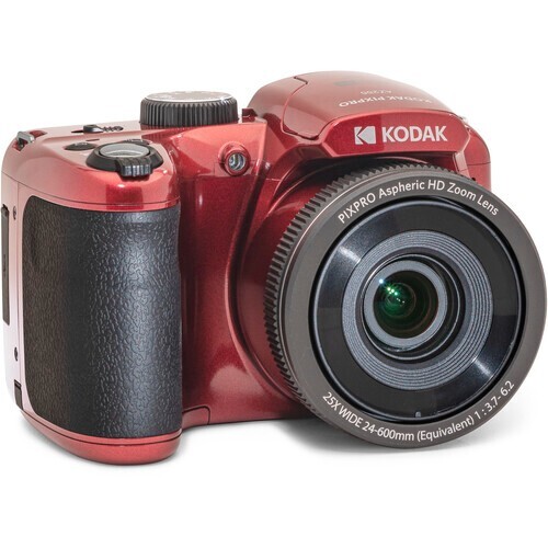 Kodak PIXPRO AZ255 Digital Camera Dark Red 16MP 25x Wide Zoom HD1080P (UK)  BNIB - Picture 13 of 24
