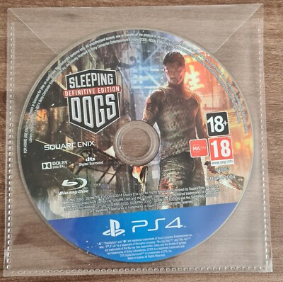 *** Sleeping Dogs: Definitive Edition - Sony PS4 - Nur Disc ***