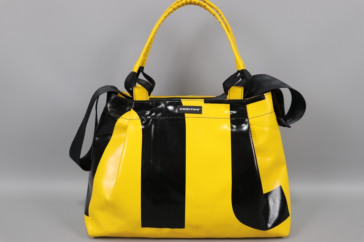 FREITAG F551 Sally SHOPER MESSENGER CLASSIC Crossbody Yellow FREITAG F551 Sally SHOPER MESSENGER CLASSIC Crossbody Yellow