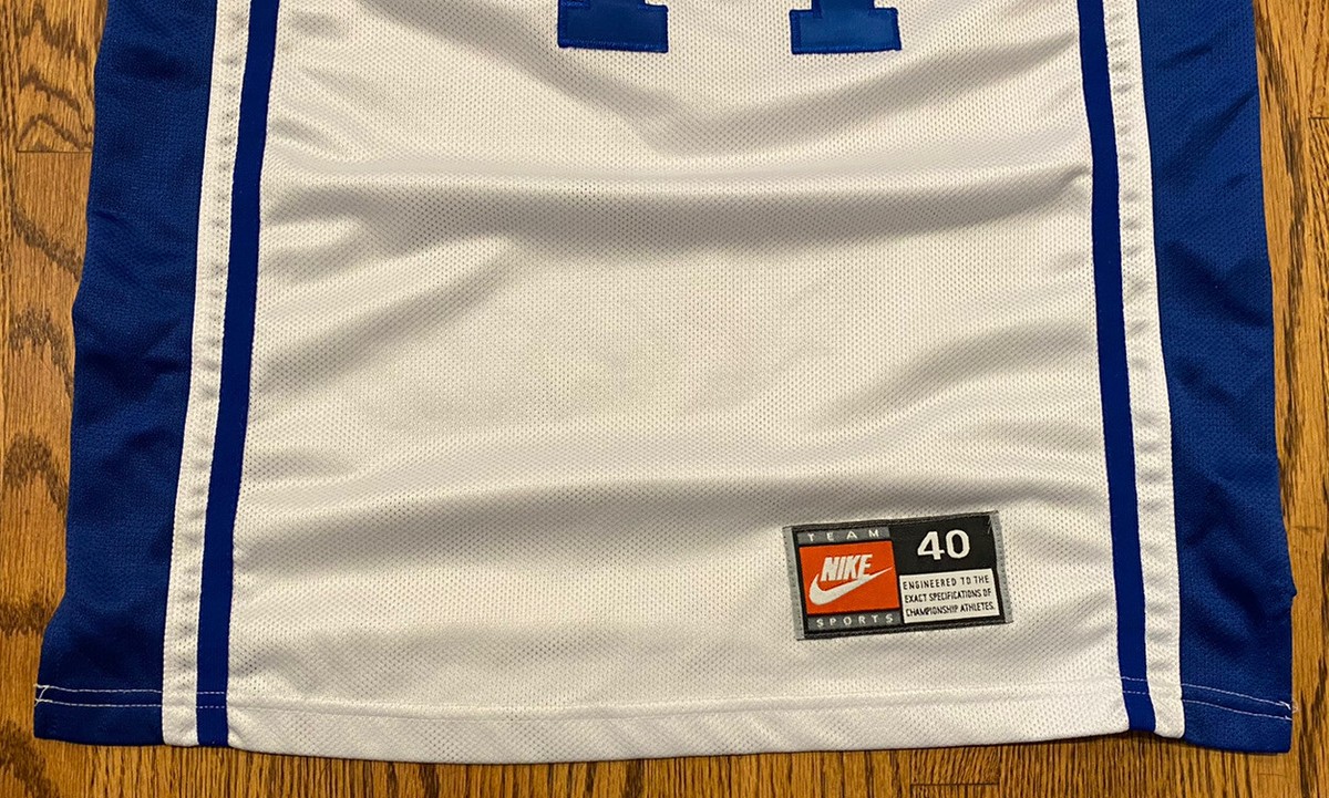 Duke Blue Devils Cherokee Parks #44 Vintage 90s Nike Duke Blue Devils Cherokee Parks #44 Vintage 90s Nike