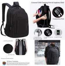 School Bags Laptop Backpack Water Resistant College School Computer Business Bag