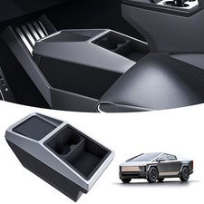 For 2024-2025 Tesla Cybertruck Lower Floor Center Console Organizer Storage Box
