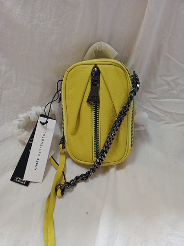 Aimee Kestenberg Tamitha Leder Handy Umhängetasche Handtasche RFID Neu mit Etikett - Bild 1 von 7