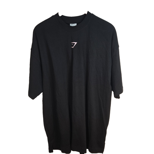 Gymshark Womens Black Miami Graphic T Shirt Large - 第 1/6 張圖片