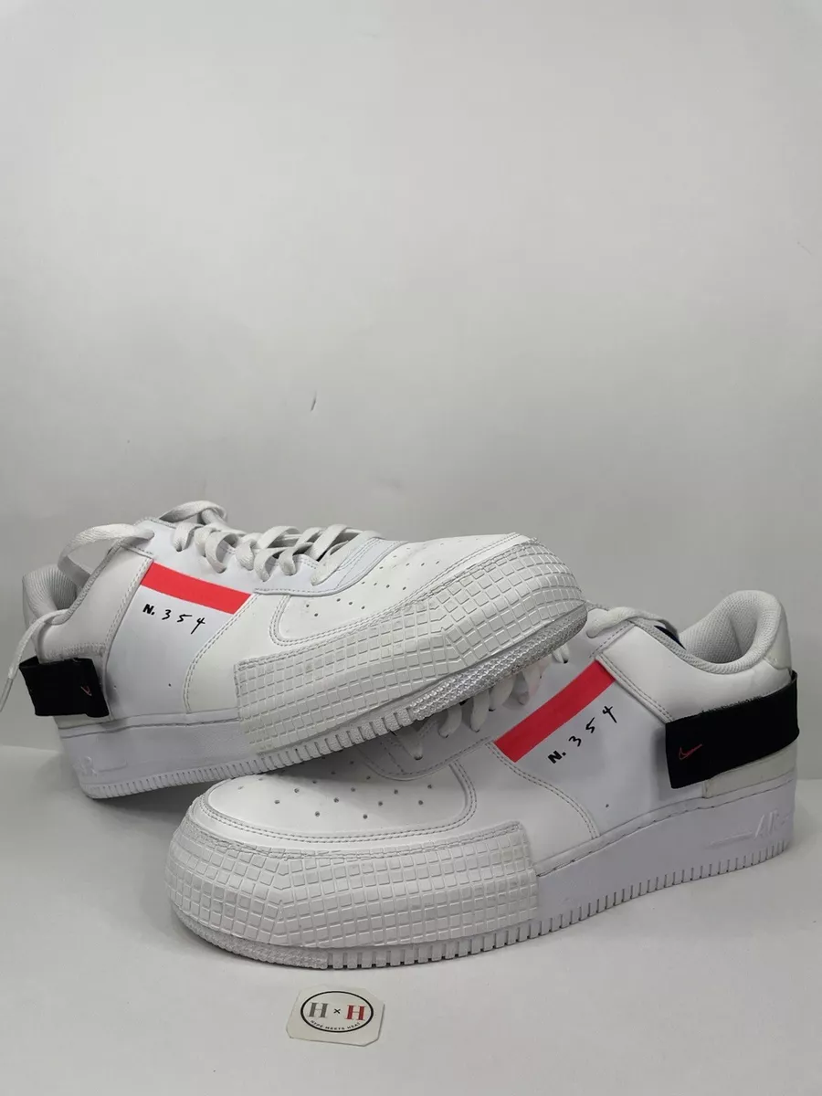 Mirar motor Mujer hermosa Air Force 1 Low Drop Type Summit White Size 15 CI0054-100 | eBay