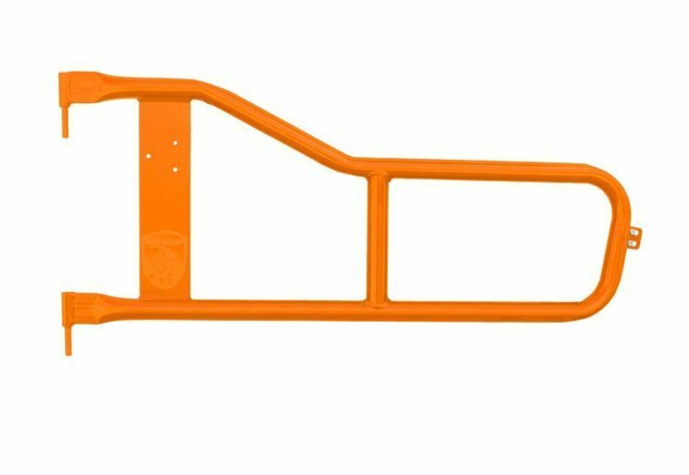Steinjager Front Tubular Trail Doors-Orange, for Wrangler YJ