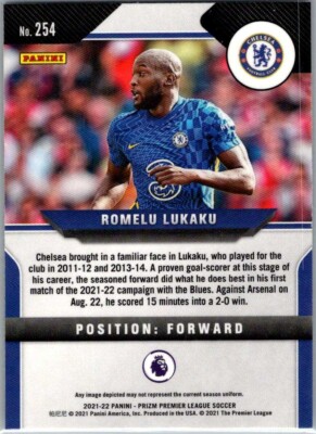 2021-22 Romelu Lukaku #254 Panini Premier League Chelsea PPL#3 | eBay