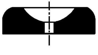 Ø0.30mm x Ø1.70mm Bergeon 30712 Seitz Flat Cylindrical Jewel Ø0.30mm x Ø1.70mm Bergeon 30712 Seitz Flat Cylindrical Jewel