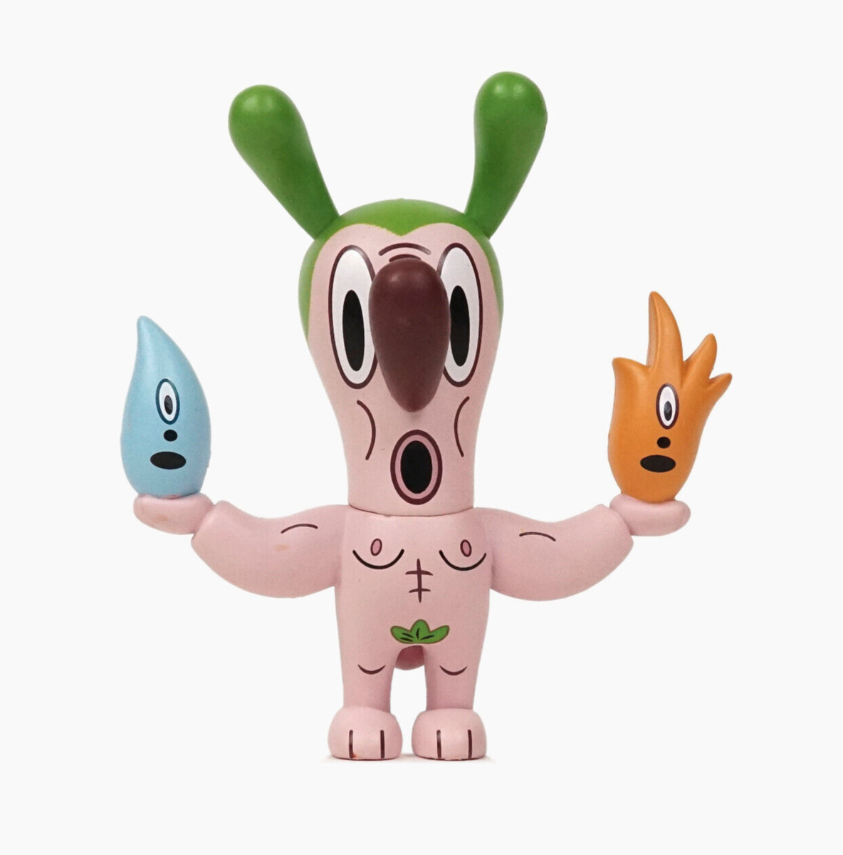 Gary Baseman Vinyl Figurine Aqua Fire Water Bunny All Seeing