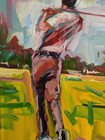 * ~ * S A L E *~*   FABULOUS !!! 16X20 GOLF GOLFER MAN "THE SWING" JOSE TRUJILLO — photo 6