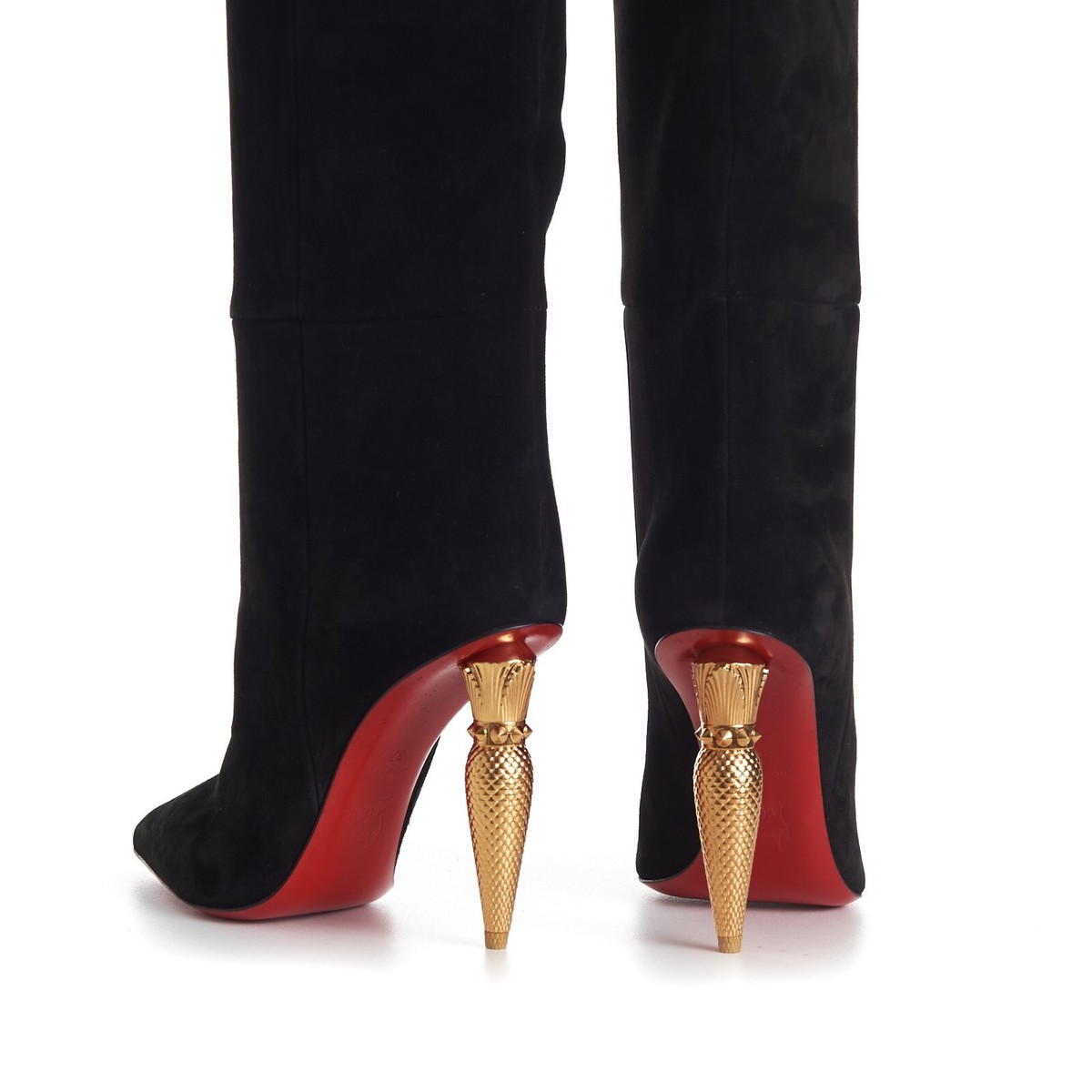 CHRISTIAN LOUBOUTIN 1995$ Lipbotta 100mm Over-The-Knee Boots CHRISTIAN LOUBOUTIN 1995$ Lipbotta 100mm Over-The-Knee Boots