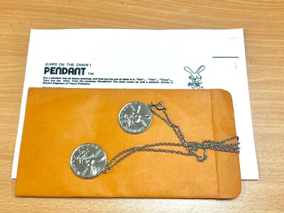 Tenyo Magic Trick T-92 Rabbit Pendant Discontinued Rare 1978 Shigeru ...